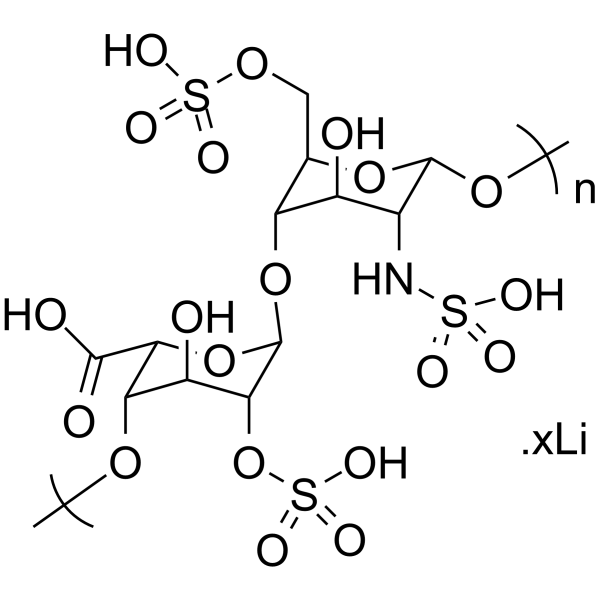 Heparin Lithium salt Structure